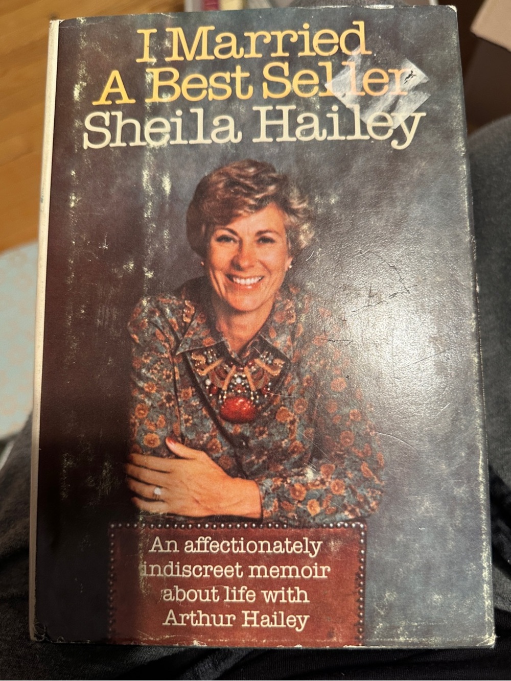 'I Married A Best Seller' Hardcover Book - Brown Cover